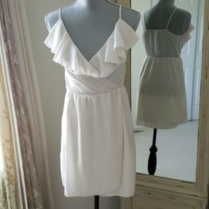 White ruffle dress / fairy dress